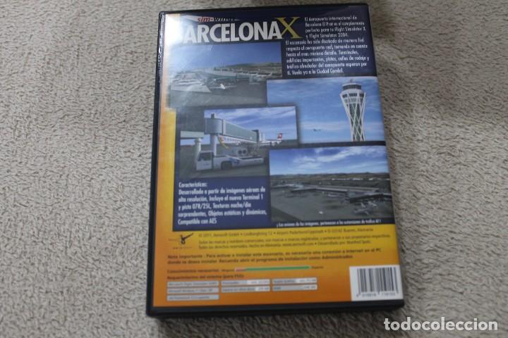 Videojuegos y consolas: MEGA AIRPORT BARCELONA FLIGHT SIMULATOR JUEGO PC - Foto 3