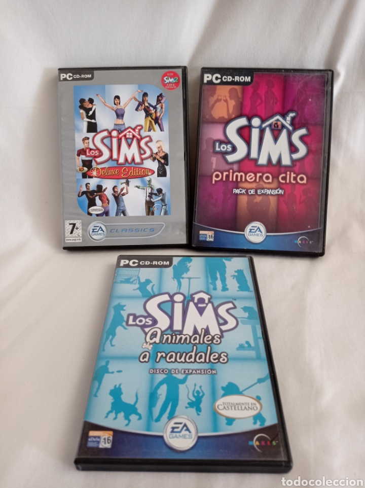 Videojuegos y consolas: LOTE LOS SIMS. PC CD-ROM - Foto 1