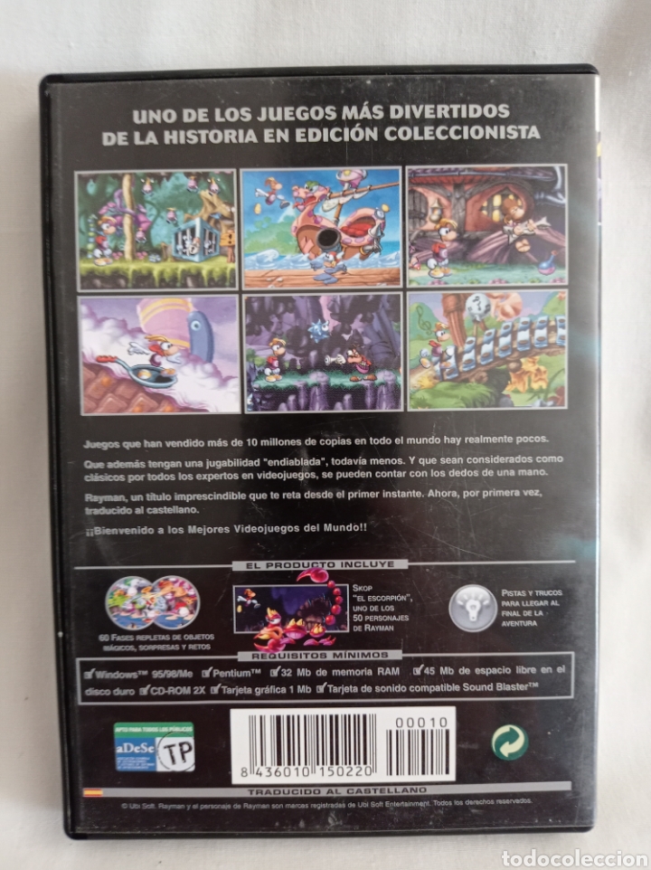 Videojuegos y consolas: RAYMAN PC CD-ROM - Foto 3