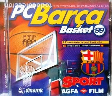 Videojuegos y consolas: PC.CD-ROM - PC BAR&Ccedil;A - BASKET - 99 - NUEVO SIN USO EN SU PRECINTO - - Foto 1