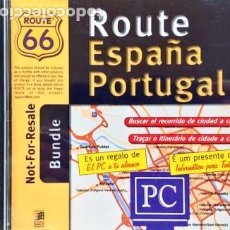 Videojuegos y Consolas: PC ROM - ROPUTE 66 - ESPAÑA PORTUGAL -