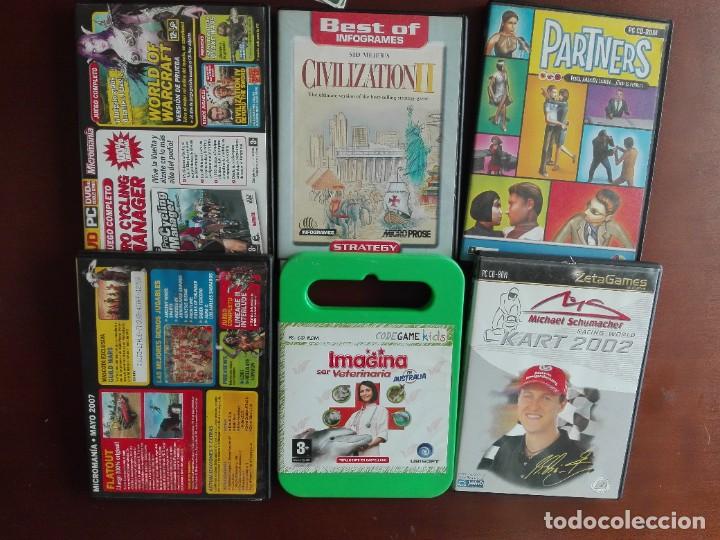 Videojuegos y consolas: VIDEOJUEGOS PARA PC - LOTE VARIADO - CD ROM - Foto 1