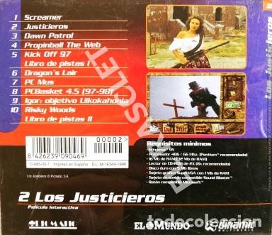 Videojuegos y consolas: PC CD-ROM -LOS JUSTICIEROS 2- CON INTRUCIONES - Foto 3