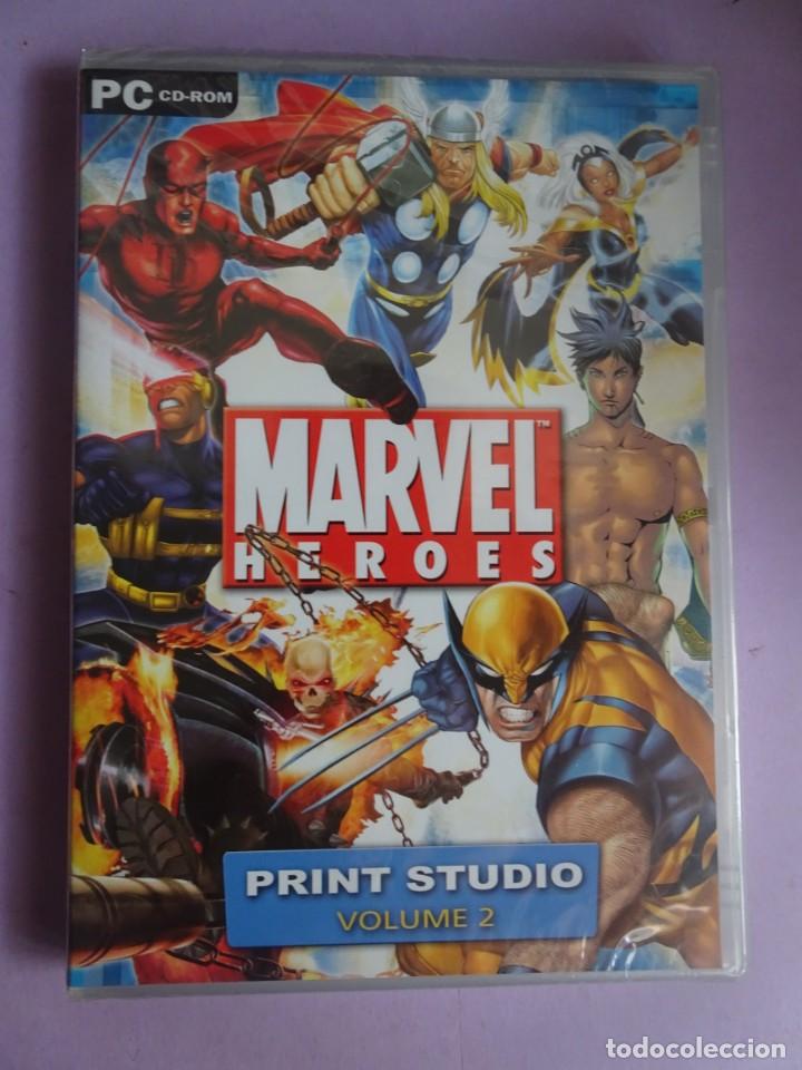 Videojuegos y consolas: PRINT STUDIO VOLUME 2, MARVEL , JUEGO PARA PC , PRECINTADO - Foto 1
