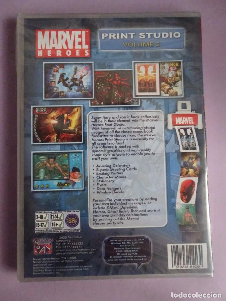 Videojuegos y consolas: PRINT STUDIO VOLUME 2, MARVEL , JUEGO PARA PC , PRECINTADO - Foto 3