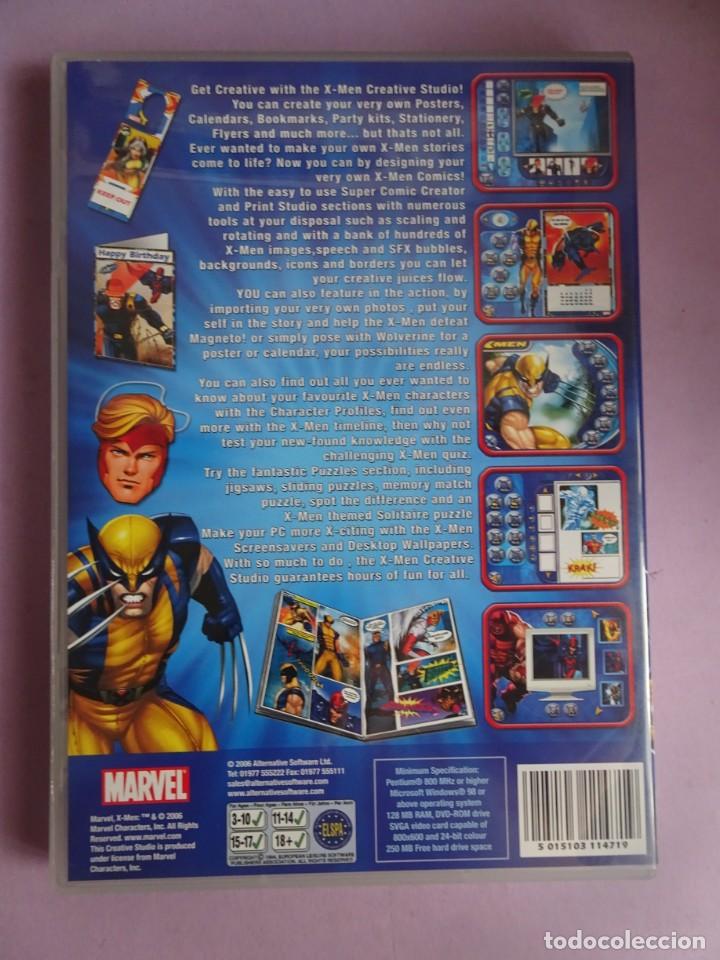 Videojuegos y consolas: CREATIVE STUDIO , X-MEN , MARVEL , JUEGO PARA PC , PRECINTADO - Foto 3