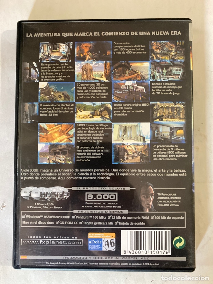 Videojuegos y consolas: THE LONGEST JOURNEY - Foto 2