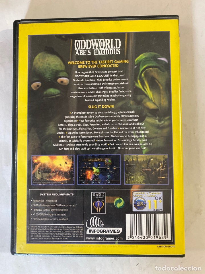 Videojuegos y consolas: ODDWORLD ABE&rsquo;S EXODDUS REPLAY ADVENTURE - Foto 2
