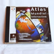 Videojuegos y Consolas: CD ATLAS MUNDIAL INTERACTIVO PLANETA DE AGOSTINI AÑO 2000. Lote 286999158