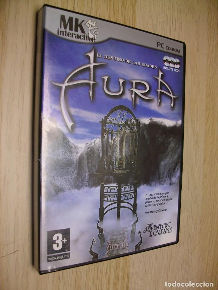Videojuegos y consolas: AURA EL DESTINO DE LAS EDADES JUEGO DE PC - Foto 1