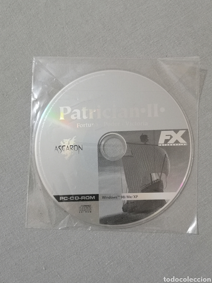 Videojuegos y consolas: Juego PC - Patrcian III - 2004 - Solo CD - Foto 1