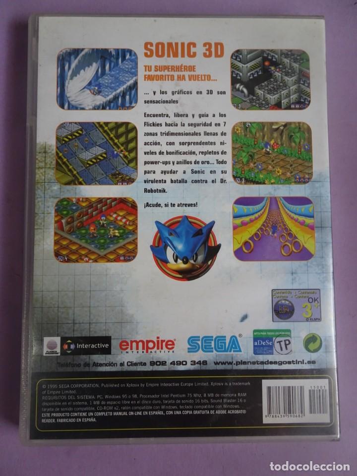 Videojuegos y consolas: XPLOSIV - SONIC 3D - PARA PC - Foto 4