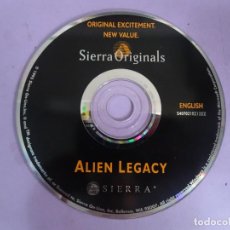 Videojuegos y Consolas: PC SIERRA ORIGINALS ALIEN LEGACY 1995 (SOLO CD)