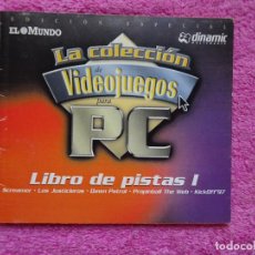 Videojuegos y Consolas: LIBRO DE PISTAS I DINAMIC MULTIMEDIA 1998 COLECCIÓN EL MUNDO VIDEO JUEGOS PARA PC