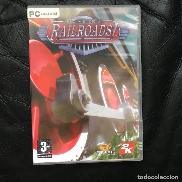 Videojuegos y consolas: PC SID MEIERS RAILROADS RAIL ROADS COMPLETO - Foto 1