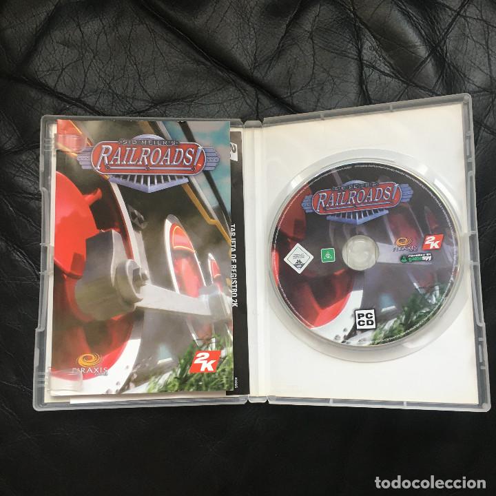 Videojuegos y consolas: PC SID MEIERS RAILROADS RAIL ROADS COMPLETO - Foto 2
