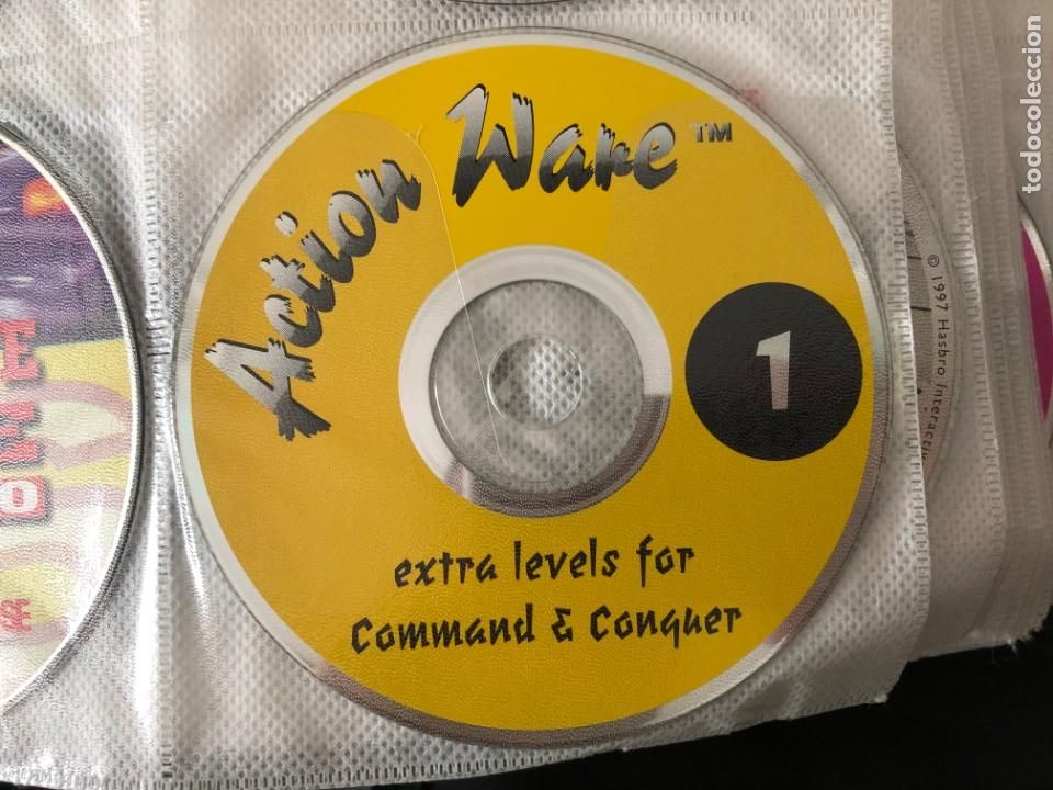 Videojuegos y consolas: ACTION WARE EXTRA LEVELS FOR COMMAND & CONQUER C&C - PC CD DVD REVISTA KREATEN - Foto 1