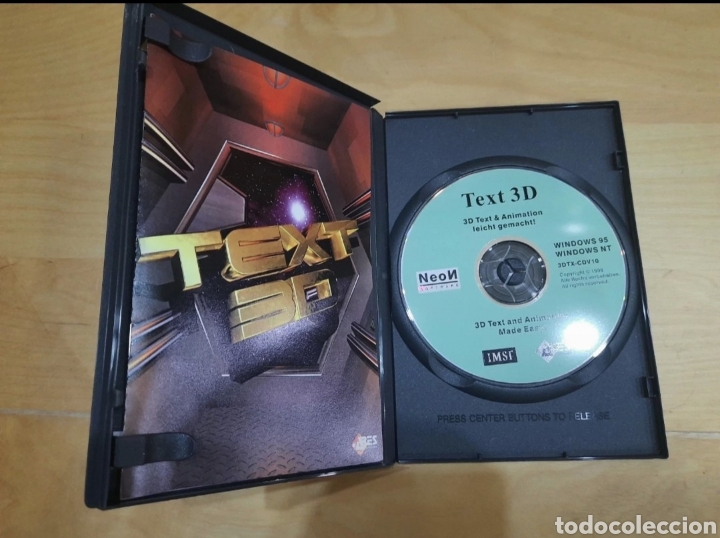 Videojuegos y consolas: CD - Texto 3D - Foto 2