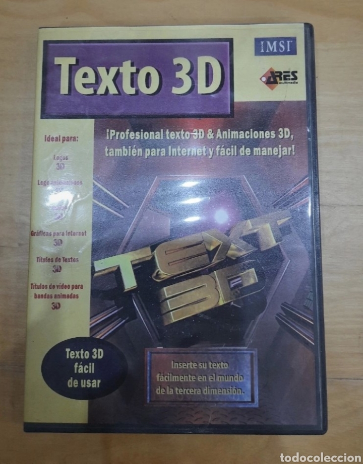 Videojuegos y consolas: CD - Texto 3D - Foto 1