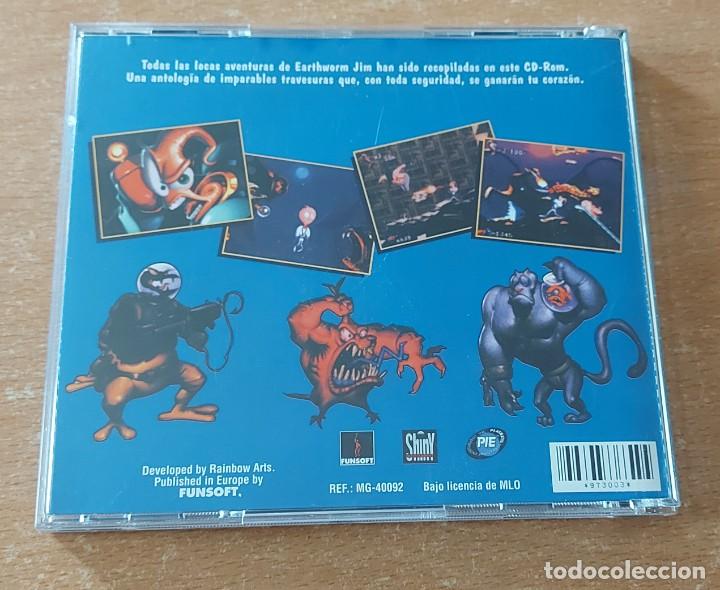 Videojuegos y consolas: EARTH WORM JIM 1 PC ESPA&Ntilde;A FUNSOFT - Foto 2