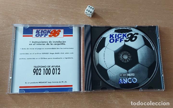 Videojuegos y consolas: KICK OFF 96 PC ANCO - Foto 3