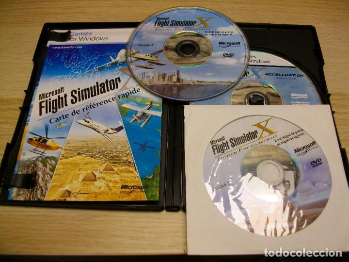Videojuegos y consolas: FLIGHT SIMULATOR X GOLD EDITION FRANCAISE VERSION JUEGO PC - Foto 3