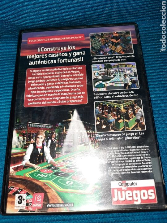 Videojuegos y consolas: PC CD-ROM VEGAS, MAKE IT BIG, ESPA&Ntilde;OL - Foto 3