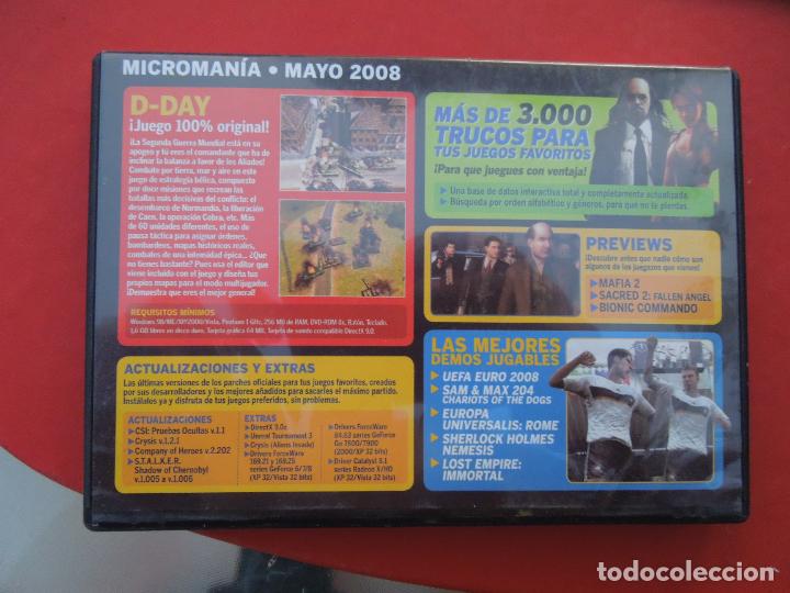 Videojuegos y consolas: MICROMANIA N&ordm; 160- D-DAY - DVD PC - Foto 2