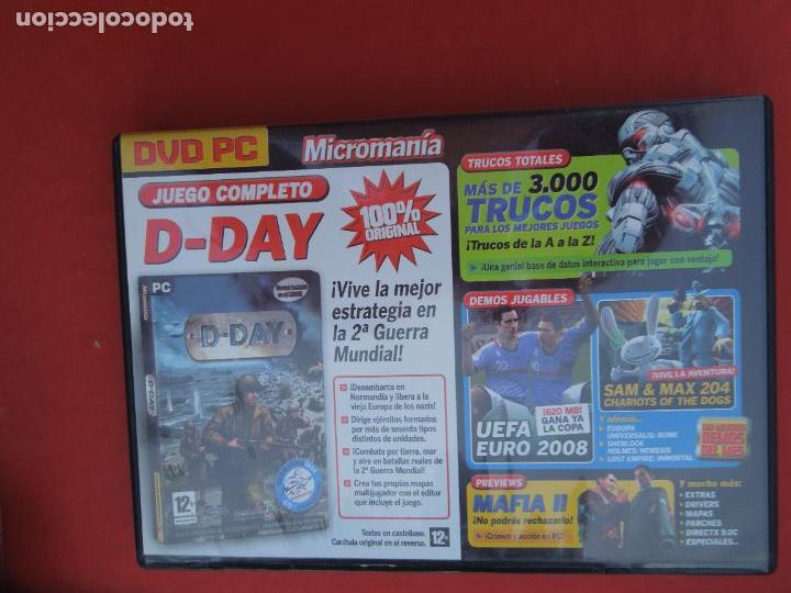 Videojuegos y consolas: MICROMANIA N&ordm; 160- D-DAY - DVD PC - Foto 1