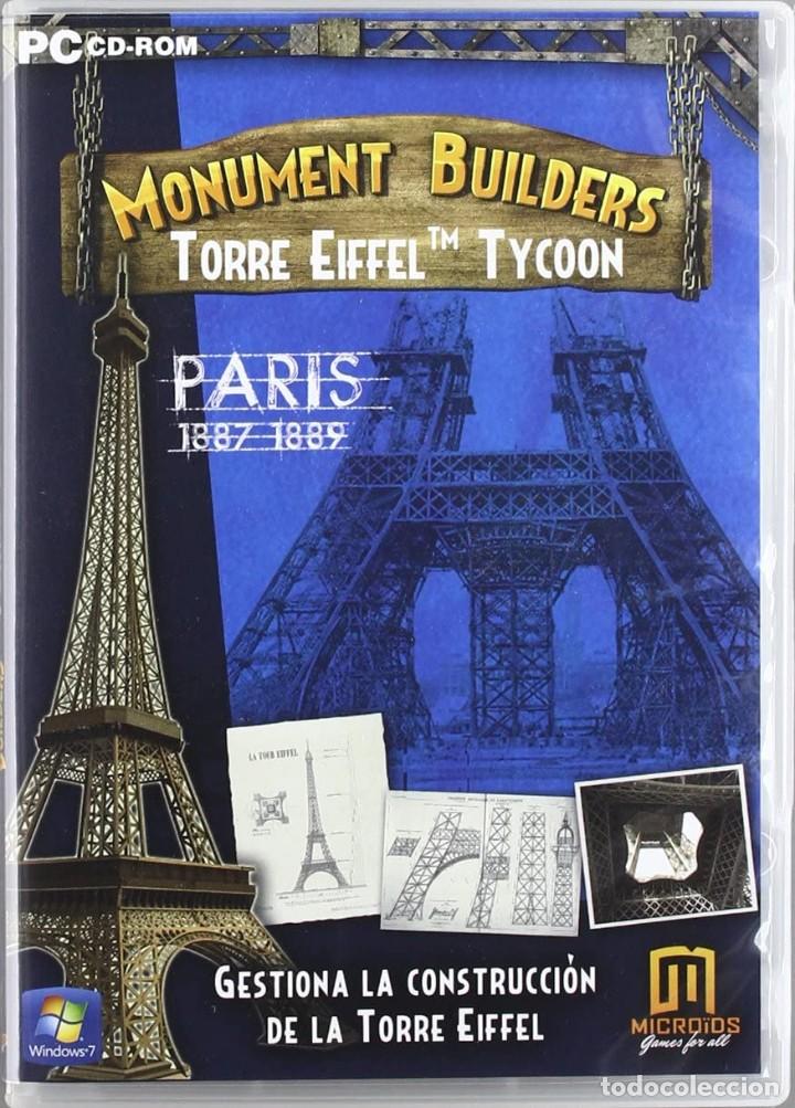 Videojuegos y consolas: Monument Builders: Torre Eiffel JUEGO de PC NUEVO y PRECINTADO - Foto 1