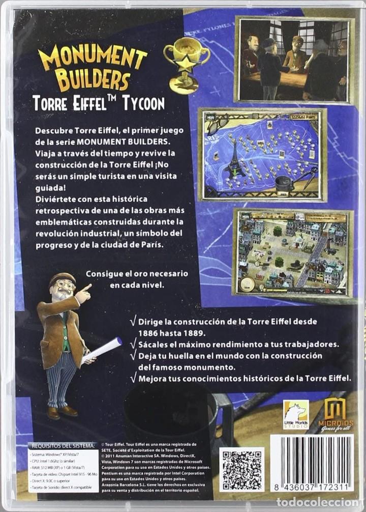 Videojuegos y consolas: Monument Builders: Torre Eiffel JUEGO de PC NUEVO y PRECINTADO - Foto 2