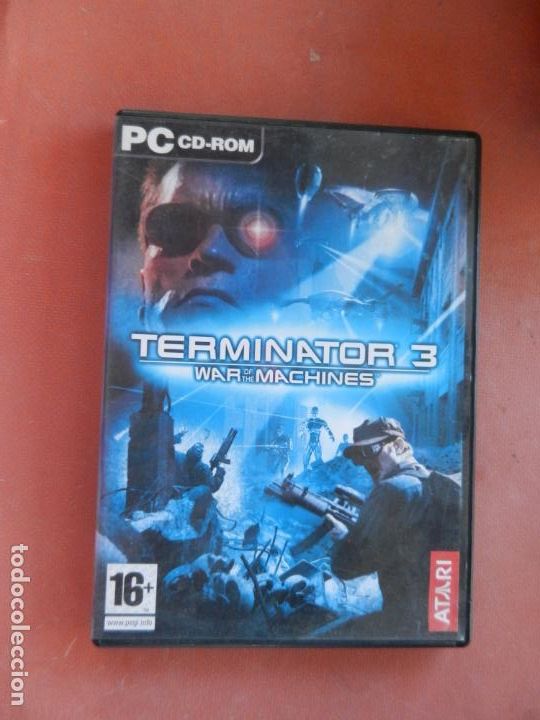 Videojuegos y consolas: TERMINATOR 3 WAR OF THE MACHINES - PC CD ROM - Foto 1