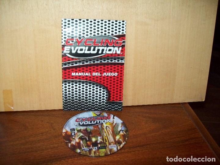 Videojuegos y consolas: CYCLING EVOLUTION - SOLO CD JUEGO PC Y MANUAL DE INSTRUCCIONES - Foto 1