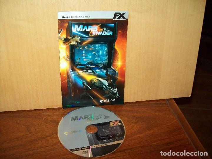 Videojuegos y consolas: MARS INVADER - SOLO CD JUEGO PC Y MANUAL DE INSTRUCCIONES COMO NUEVO - Foto 1