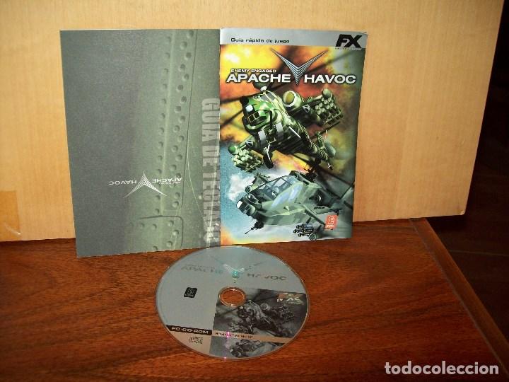 Videojuegos y consolas: APACHE HAVOC ENEMY ENGAGED - SOLO CD JUEGO PC Y MANUAL DE INSTRUCCIONES - Foto 1