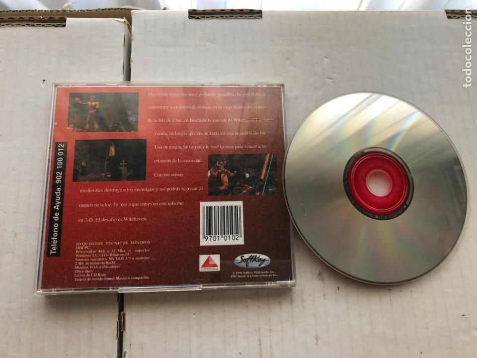 Videojuegos y consolas: WITCHAVEN - PC CD DVD REVISTA KREATEN - Foto 2