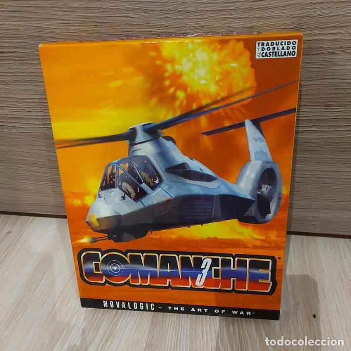 Videojuegos y consolas: PC CD-ROM COMANCHE 3 CAJA CARTON GRANDE **COMO NUEVO ** - Foto 1