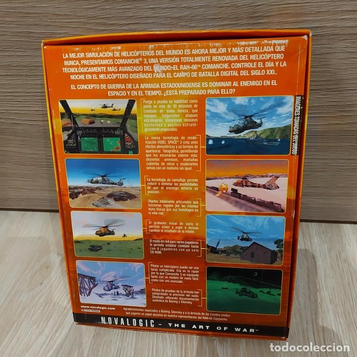 Videojuegos y consolas: PC CD-ROM COMANCHE 3 CAJA CARTON GRANDE **COMO NUEVO ** - Foto 2