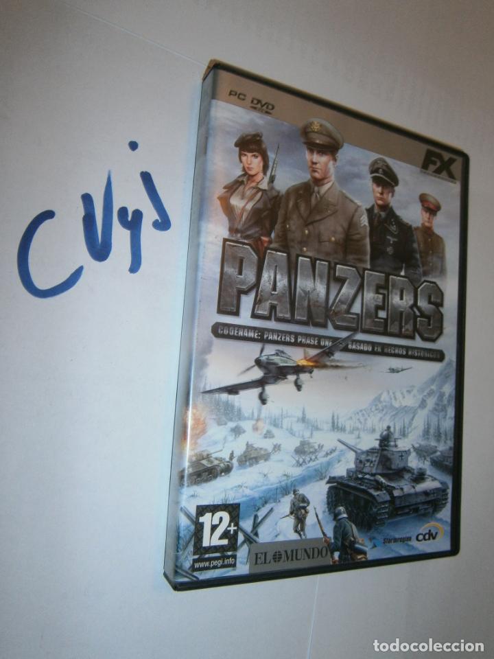 Videojuegos y consolas: ANTIGUO JUEGO PARA PC - PANZERS - Foto 1