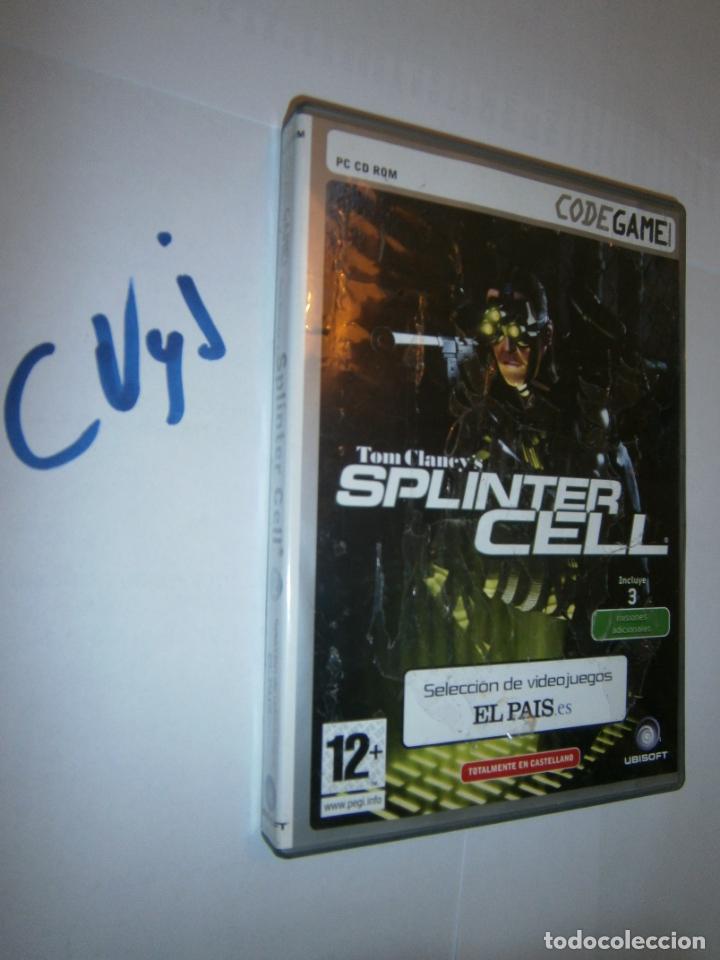Videojuegos y consolas: ANTIGUO JUEGO PARA PC - SPLINTER CELL - Foto 1