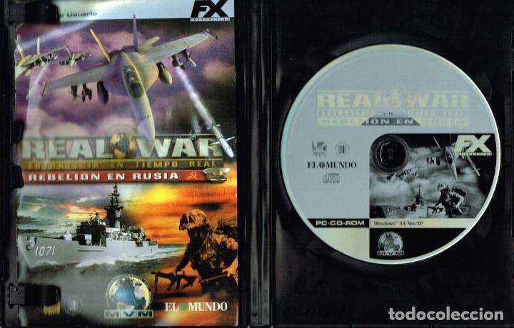 Videojuegos y consolas: VIDEOJUEGO PC CD-ROM / REAL WAR / REBELI&Oacute;N EN RUSIA / FX INTERACTIVE - Foto 2