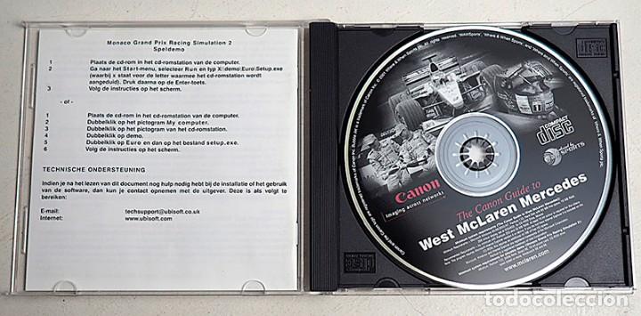 Videojuegos y consolas: CD-Rom M&oacute;naco Grand Prix Racing Simulation 2. Versi&oacute;n Demo. - Foto 3