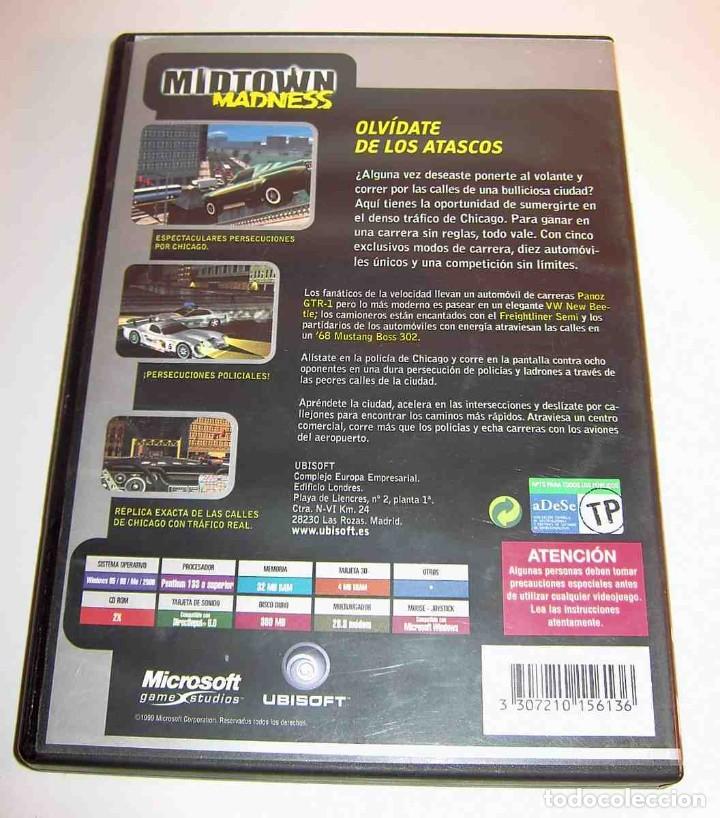 Videojuegos y consolas: Juego de PC (Midtown Madness) - Foto 3