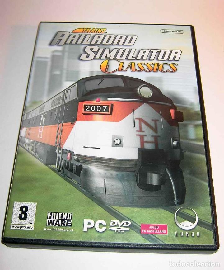 Videojuegos y consolas: Juego de PC ( Trainz Railroad Simulator Classics) 2007 - Foto 1