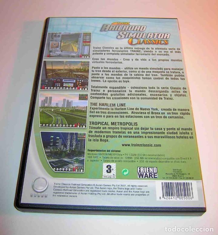 Videojuegos y consolas: Juego de PC ( Trainz Railroad Simulator Classics) 2007 - Foto 3