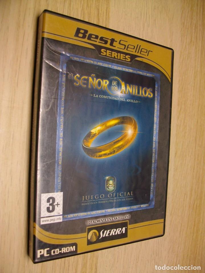 Videojuegos y consolas: EL SE&Ntilde;OR DE LOS ANILLOS LA COMUNIDAD DEL ANILLO JUEGO de PC - Foto 1