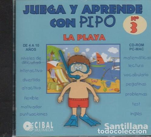 Videojuegos y consolas: JUEGA Y APRENDE CON PIPO. N&ordm; 3. CD-PC-169 - Foto 1