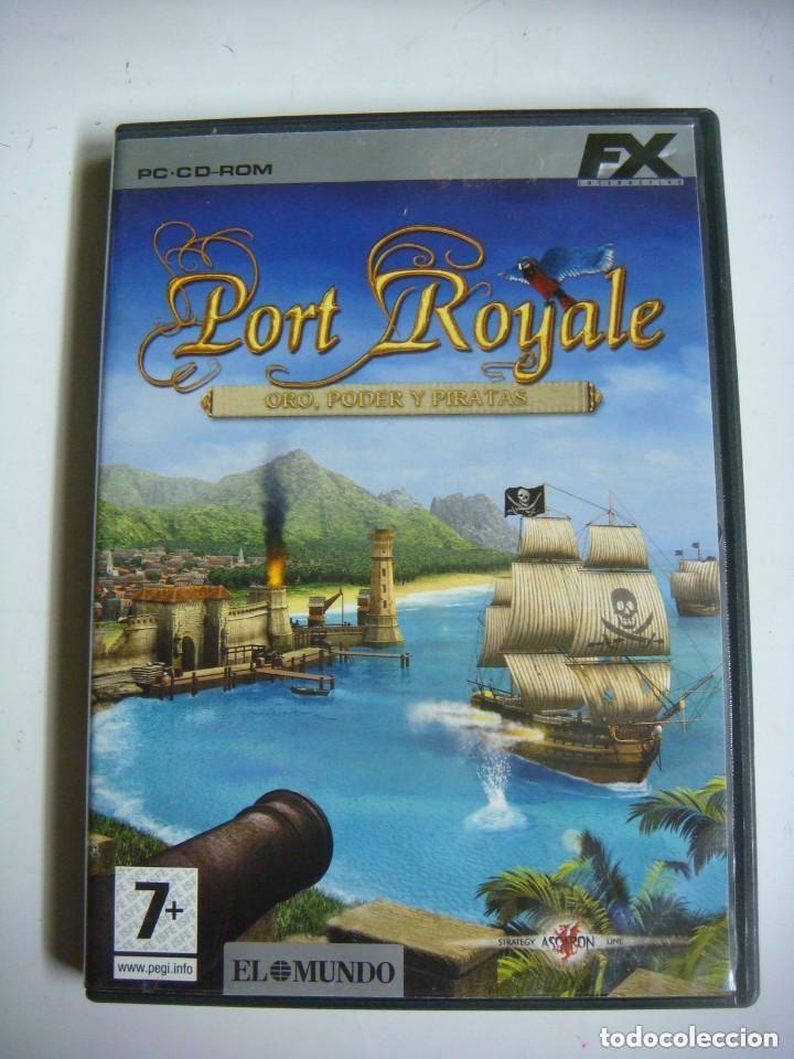 Videojuegos y consolas: JUEGO PC DVD- PORT ROYALE ORO PODER Y PIRATAS-(&) - Foto 1