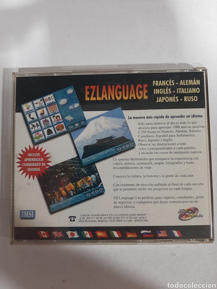 Videojuegos y consolas: PC1049 ez language JUEGO PC SEGUNDA MANO - Foto 2