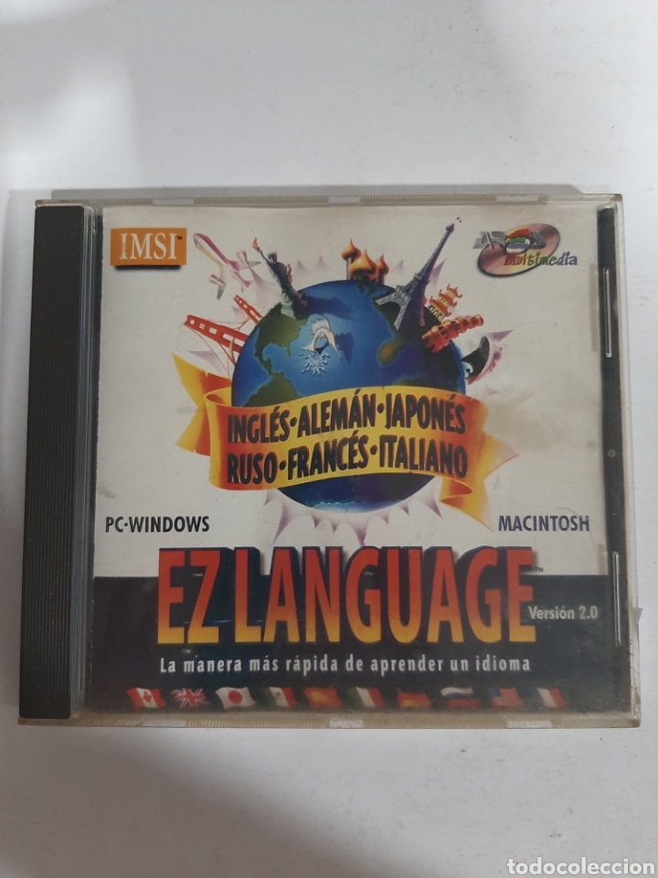 Videojuegos y consolas: PC1049 ez language JUEGO PC SEGUNDA MANO - Foto 1